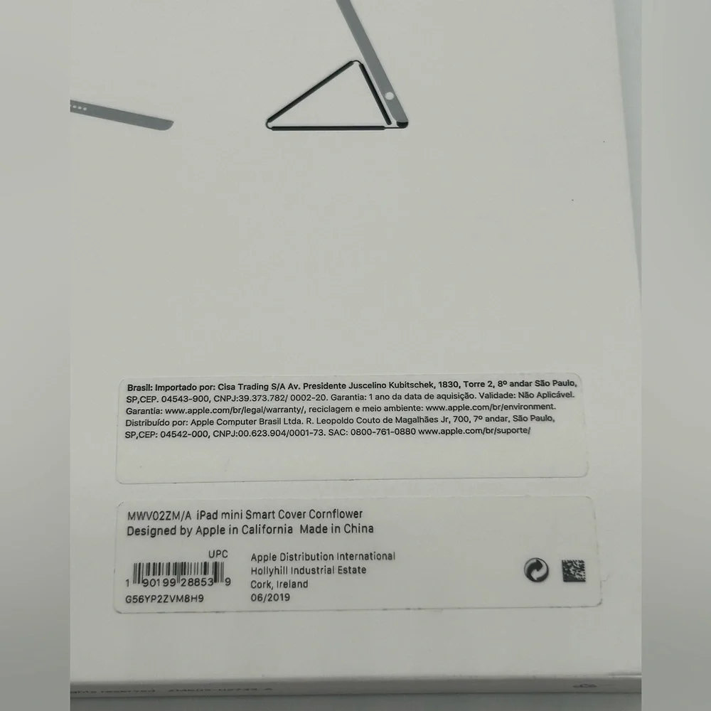 Apple iPad mini Smart Cover - Cornflower - fits 5th Gen New In Box